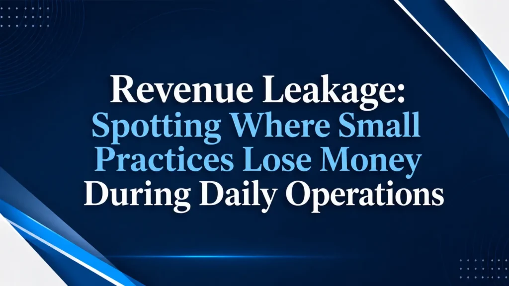 Small Practices Lose Money